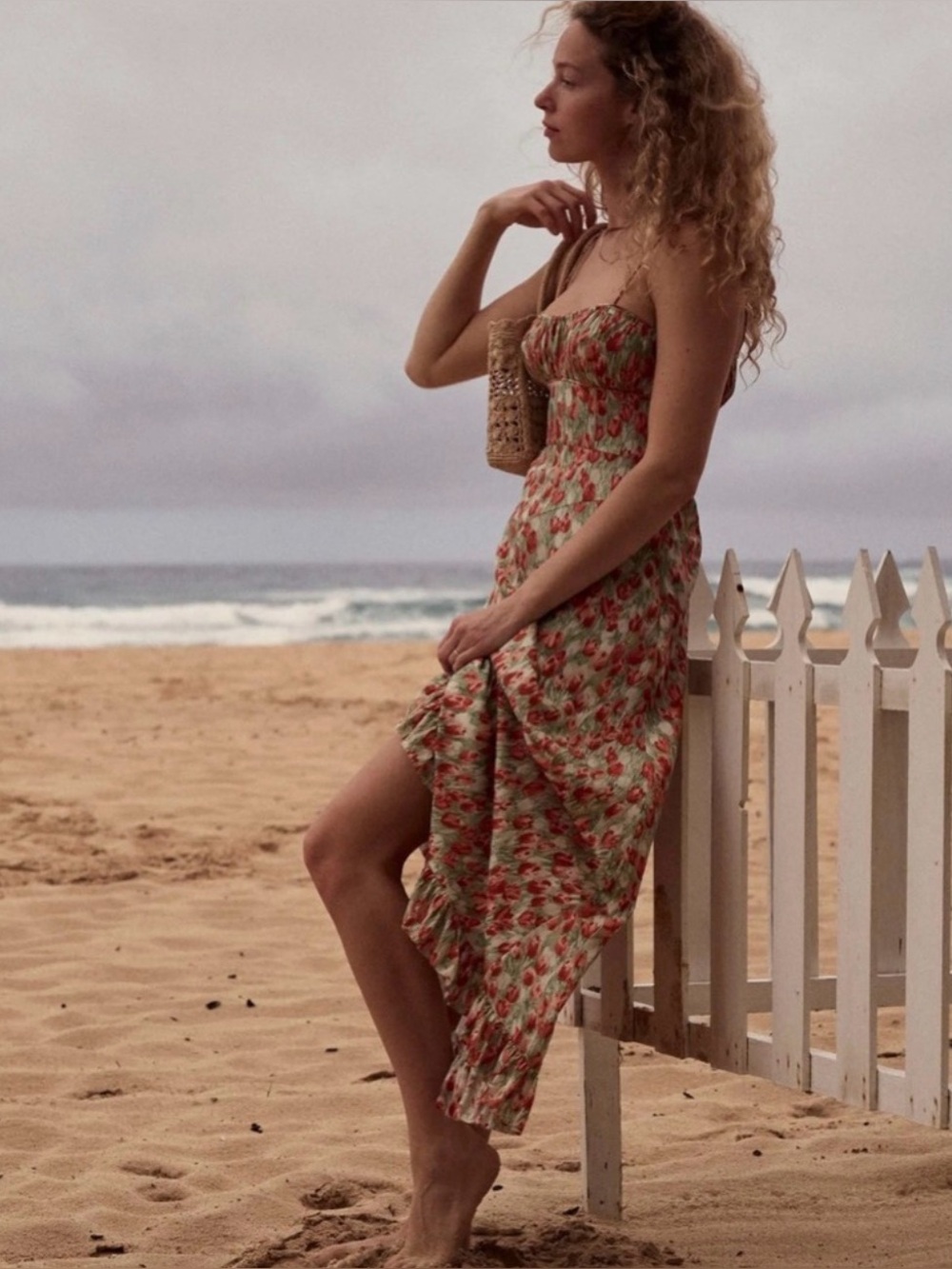 Doen Rosaria Dress in Tulip Fields